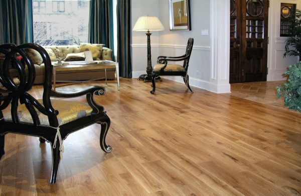 Signature Hardwoods' Dearborn Residence in our Vintage French Oak Estate Collection Natural Color