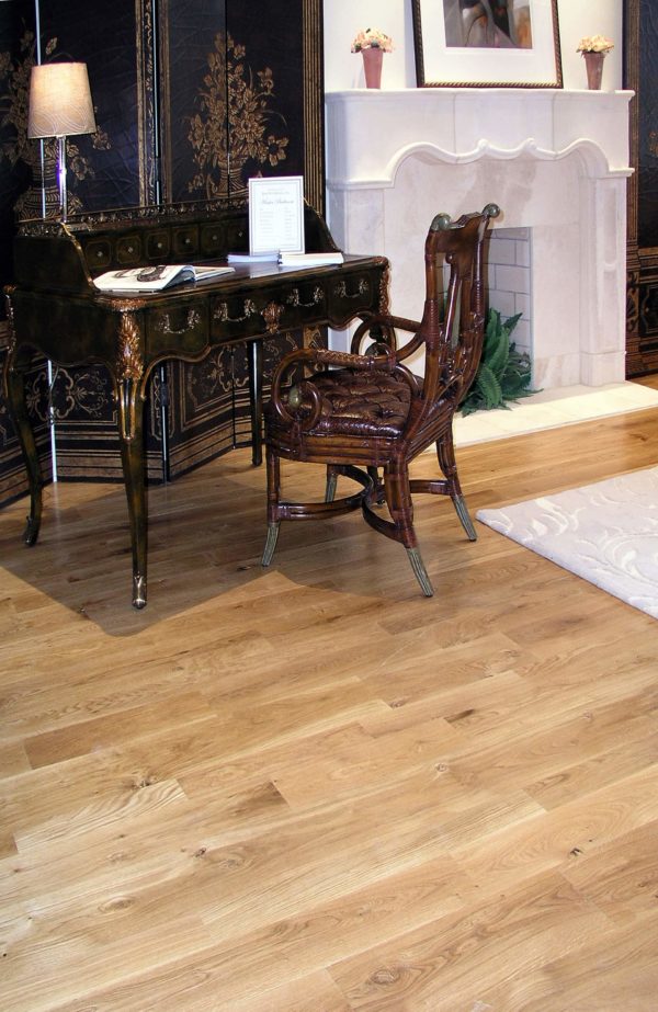 Signature Hardwoods' Dearborn Residence in our Vintage French Oak Estate Collection Natural Color