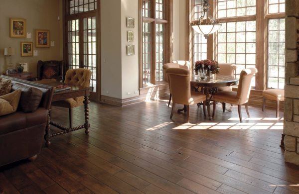 Signature Hardwoods' Scottish Manor Residence in our Vintage French Oak Victorian Collection Cognac Color