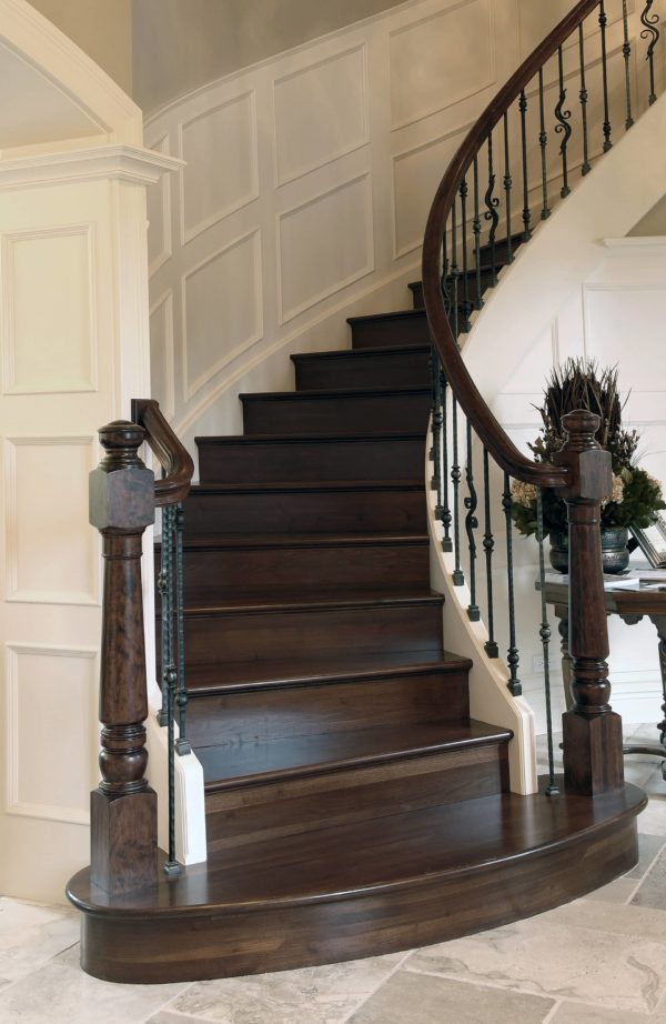 Signature Hardwoods' Scottish Manor Residence in our Vintage French Oak Victorian Collection Cognac Color