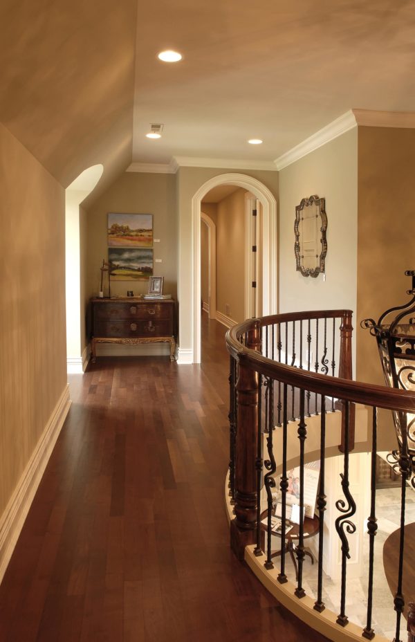 Signature Hardwoods&#039; Scottish Manor Residence in our Vintage French Oak Victorian Collection Cognac Color