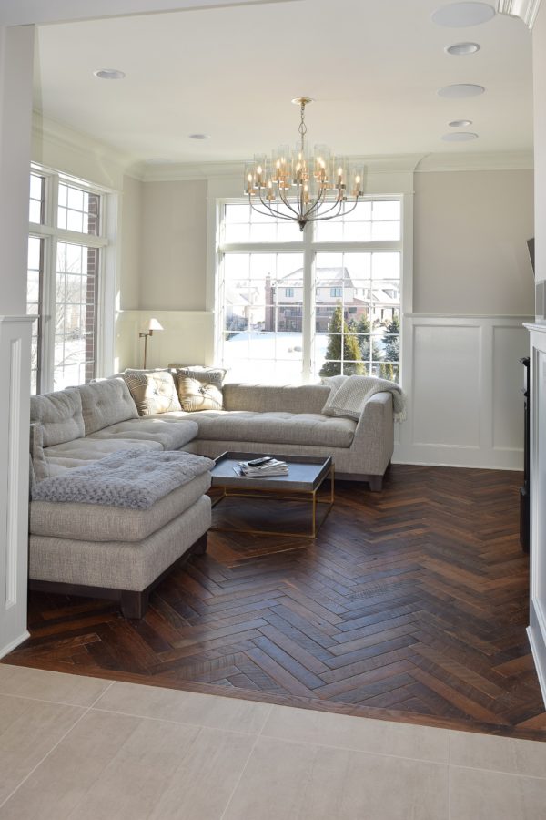 Signature Hardwoods' St. John Residence in our Vintage French Oak Victorian Collection Vanee Color