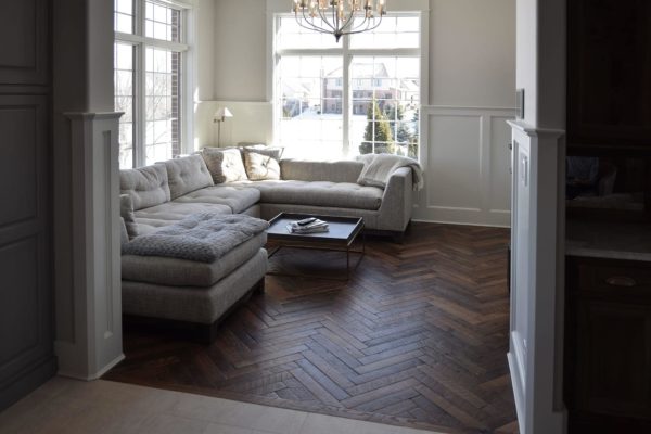 Signature Hardwoods' St. John Residence in our Vintage French Oak Victorian Collection Vanee Color