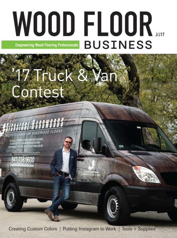 Wood Floor Business - 17 foot Truck & Van Contest