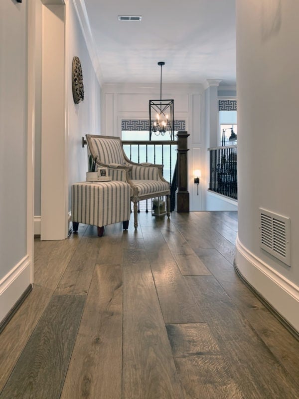 Signature Hardwoods' Belmont Residence in our Vintage French Oak Victorian Collection Komaco Lite Color