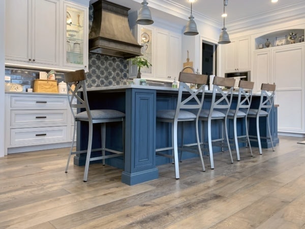 Signature Hardwoods' Belmont Residence in our Vintage French Oak Victorian Collection Komaco Lite Color