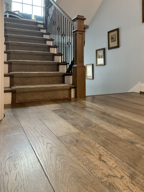 Signature Hardwoods' Belmont Residence in our Vintage French Oak Victorian Collection Komaco Lite Color