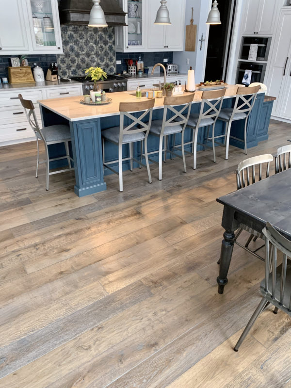 Signature Hardwoods' Belmont Residence in our Vintage French Oak Victorian Collection Komaco Lite Color