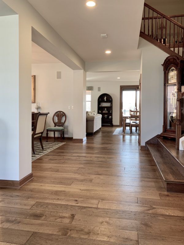 Signature Hardwoods' Cary Residence in our Vintage French Oak Victorian Collection Antique Color